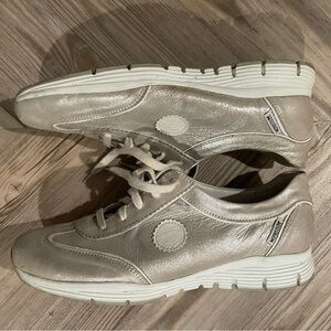 Mephisto Metallic Sneakers